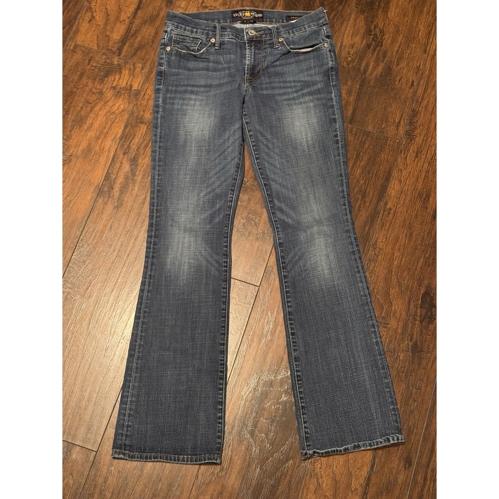Lucky Brand Sweet N Low Bootcut Jeans Womens 2 26 Medium Wash Low Rise Blue